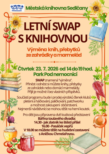 Letní swap s knihovnou